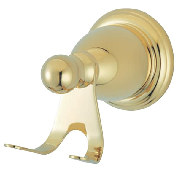 Heritage Robe Hook, Polished Brass